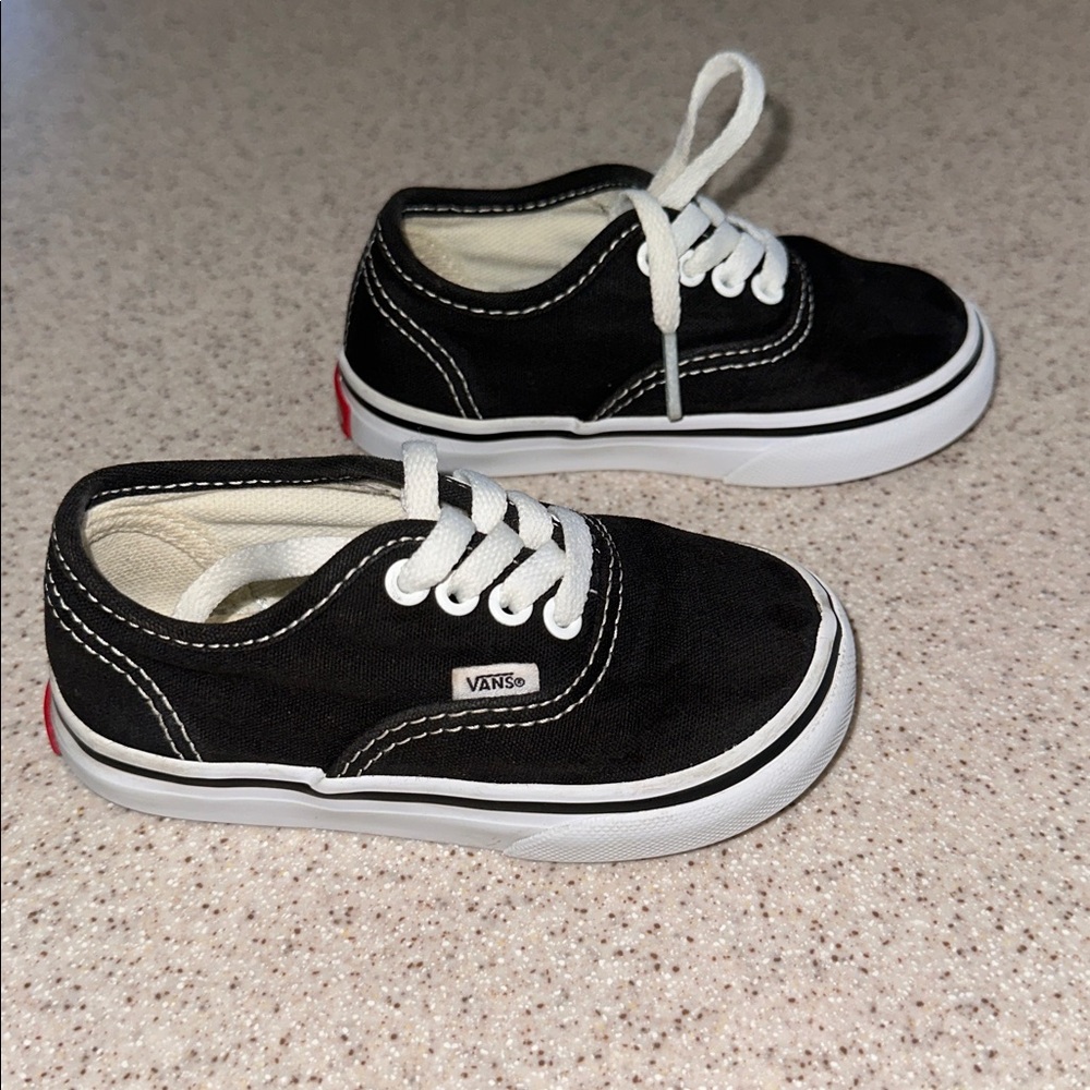 VANS Classic Black Sneakers Shoes size 6 - Picture 4 of 7